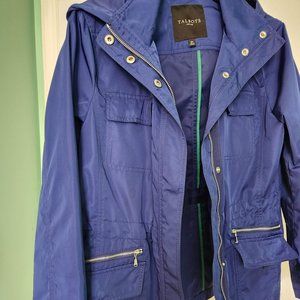 Talbots Rain Jacket, 16p, Blue